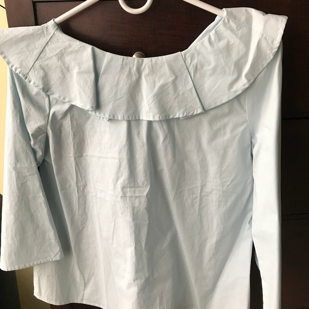 3/4 sleeve top from Willow Park Boutique.